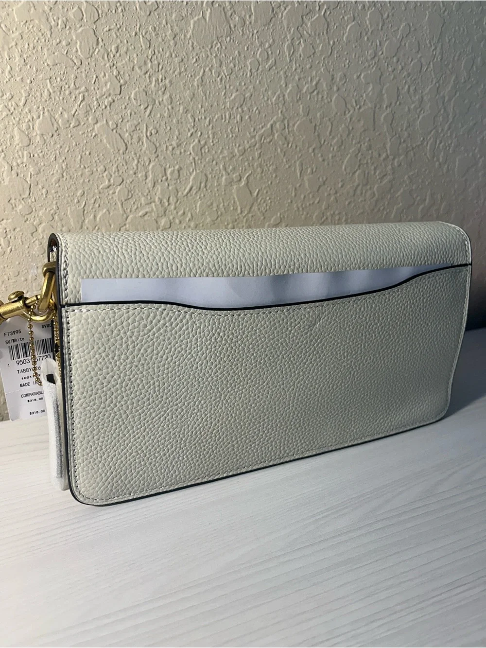 Coach pebbled leather